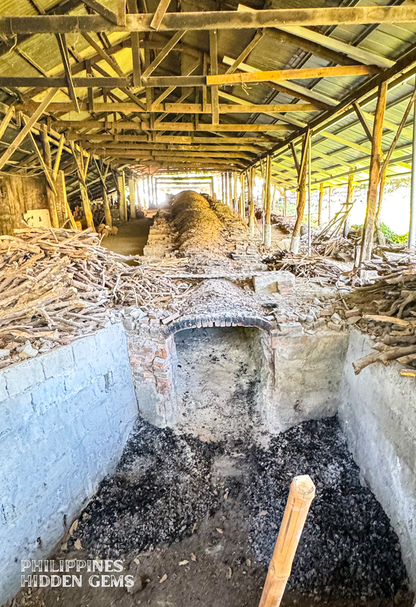 A giant kiln.