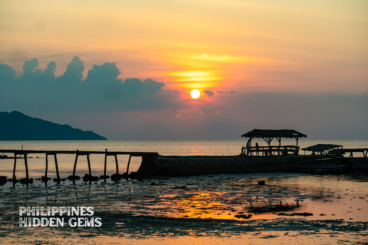 One of the sunset views from San Jose that you'll see after traveling from Manila to Dinagat Island.